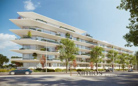 Apartamento T0, em construção, em Vila do Conde