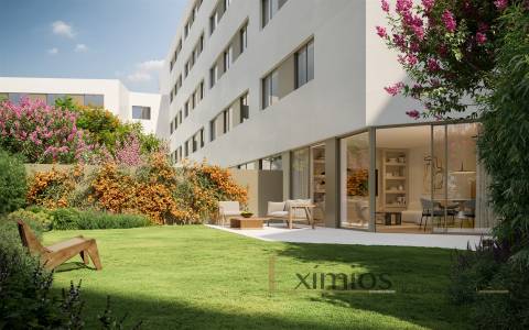 Apartamento T0, em construção, em Vila do Conde