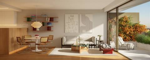 Apartamento T0, em construção, em Vila do Conde