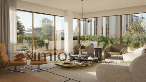 Apartamento T4 Duplex, em construção, no centro do Porto