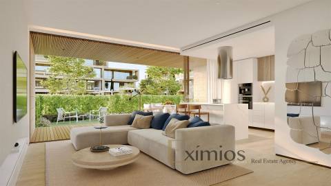 Apartamento T3, em construção, em Vilamoura