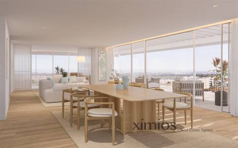 Apartamento T3, em construção, em Vilamoura