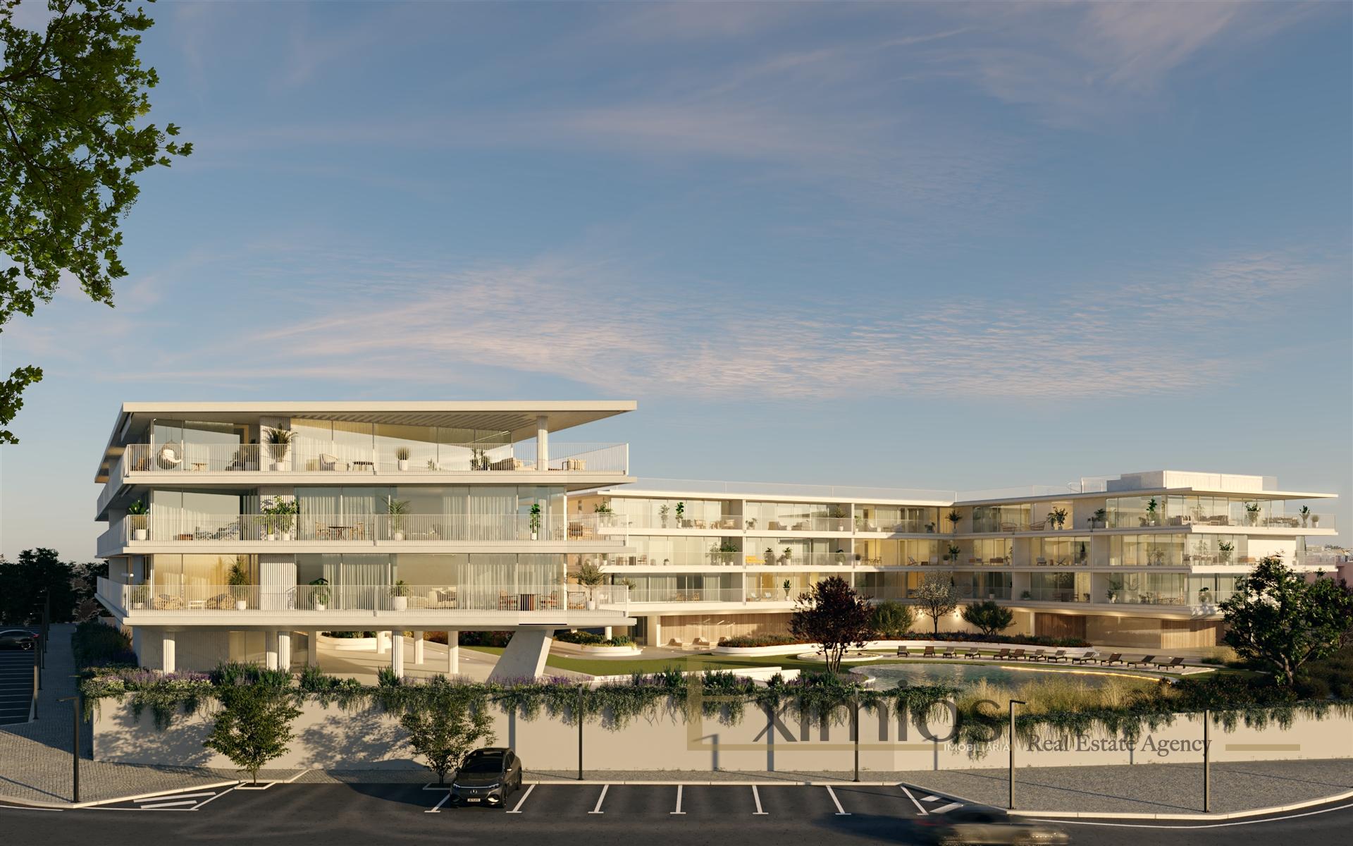 Apartamento T1, em construção, em Vilamoura