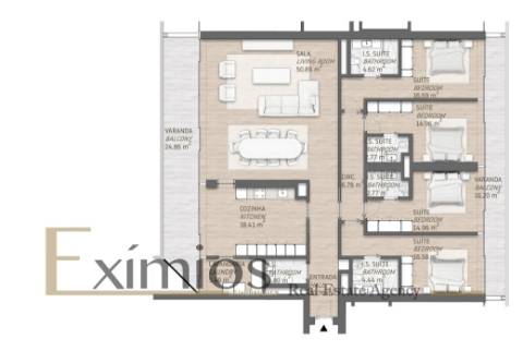 Apartamento T4, em construção, em Vilamoura