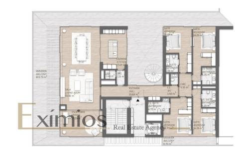 Penthouse T4, em construção, em Vilamoura