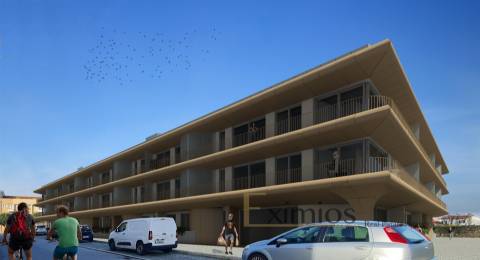 Apartamento T0, em construção, na Póvoa de Varzim