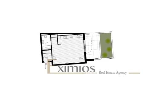 Apartamento T0, em construção, na Póvoa de Varzim