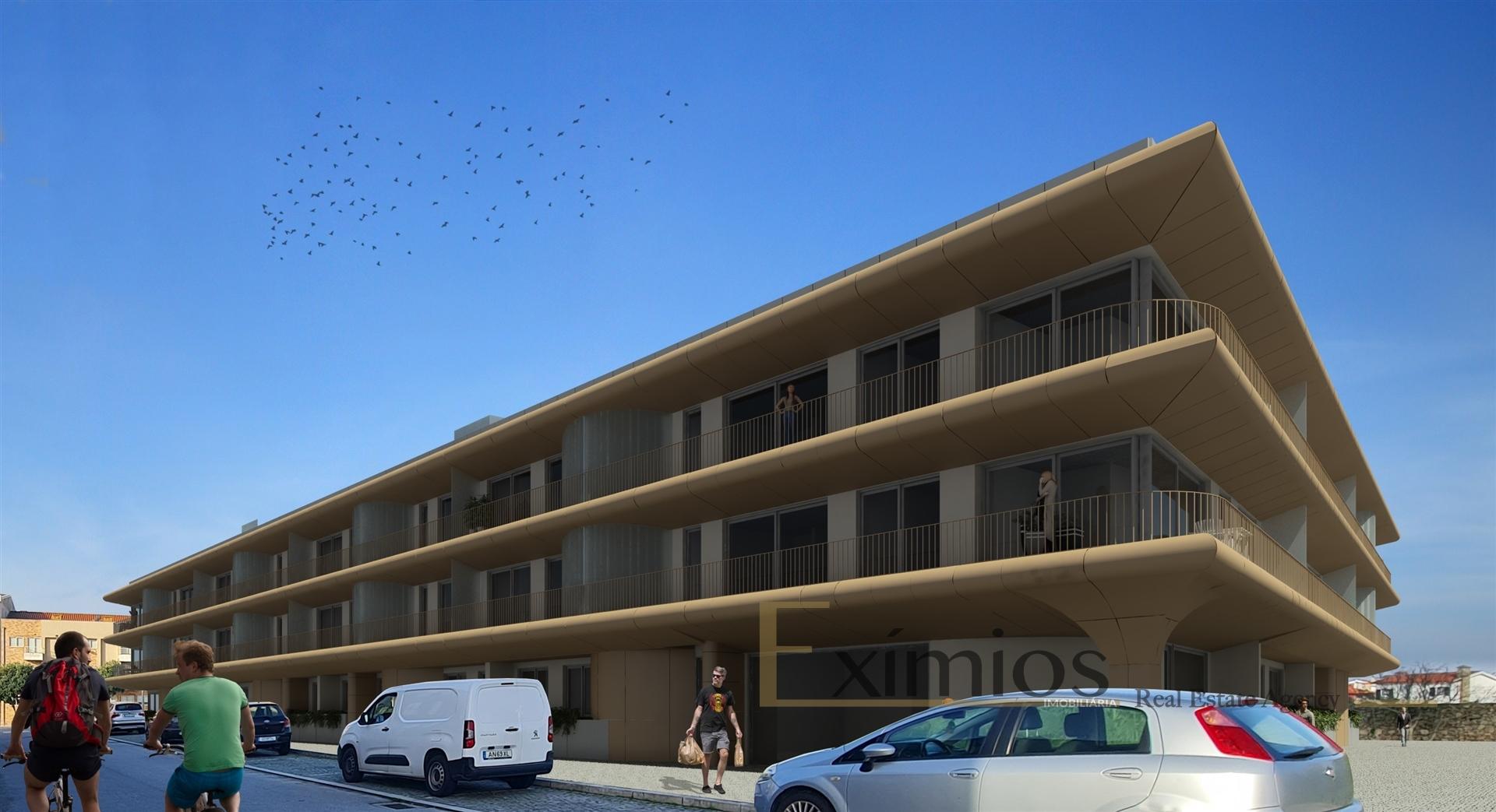 Apartamento T3, em construção, na Póvoa de Varzim