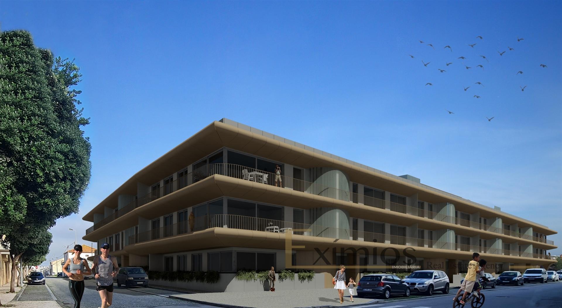 Apartamento T3, em construção, na Póvoa de Varzim