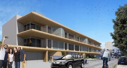 Apartamento T3, em construção, na Póvoa de Varzim