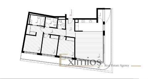Apartamento T3, em construção, na Póvoa de Varzim