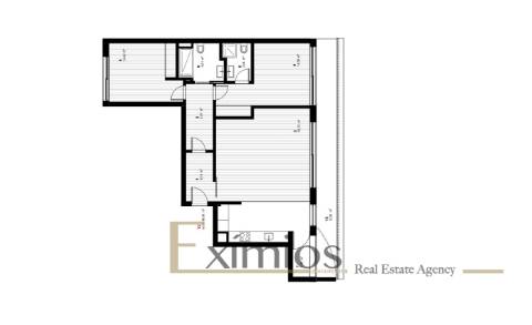 Apartamento T2, em construção, na Póvoa de Varzim