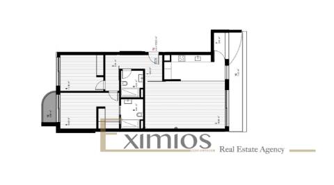 Apartamento T2, em construção, na Póvoa de Varzim