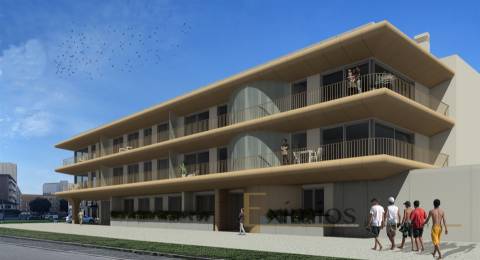 Apartamento T2, em construção, na Póvoa de Varzim