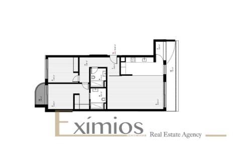 Apartamento T2, em construção, na Póvoa de Varzim