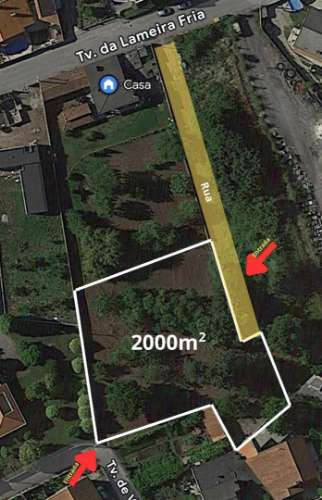 Terreno Para Construção  Venda em Frazão Arreigada,Paços de Ferreira