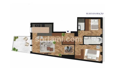 Apartamento T2+1 Venda em Cedofeita, Santo Ildefonso, Sé, Miragaia, São Nicolau e Vitória,Porto