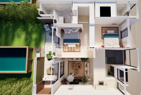 Moradia em Banda T3 Venda em Albufeira e Olhos de Água,Albufeira