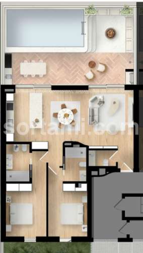 Apartamento T2 Venda em Moncarapacho e Fuseta,Olhão