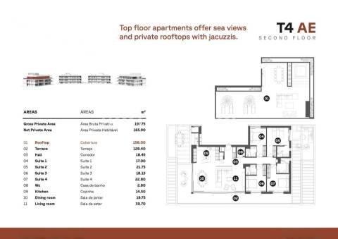 Apartamento T4 Venda em Quarteira,Loulé