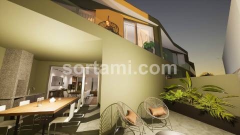 Moradia em Banda T3+1 Venda em Canidelo,Vila Nova de Gaia