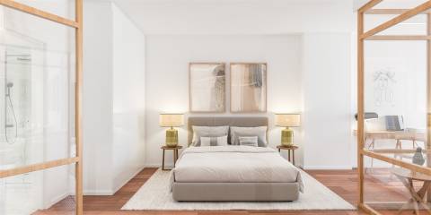 Apt. T2 c/ Varanda a 190 mt  Est. do Metro S. Bento - Centro Histórico Porto