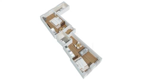 Apartamento T1 - Junto à Ponte D. Luís I - A 350mt Estação de  Metro "Jardim do Morro".