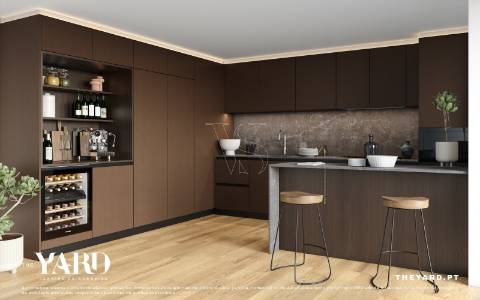 Apt. de Luxo T3 Duplex  c/ varanda 23 m2 - "The YARD" (Jardins d´Arrábida)