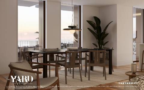 Apt. de Luxo T3 Duplex  c/ varanda 23 m2 - "The YARD" (Jardins d´Arrábida)