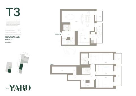 Apt. de Luxo T3 Duplex  c/ varanda 23 m2 - The YARD (Jardins d´Arrábida)