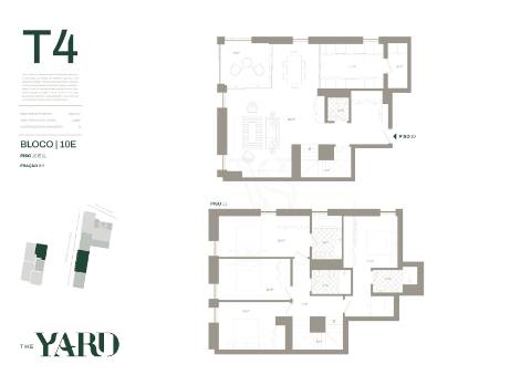 Apt. de Luxo T4 Duplex  c/ varanda  - "The YARD "(Jardins d´Arrábida)