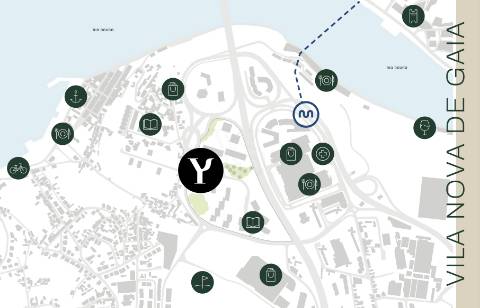 Apartamento  T4   c/ varanda  de 15 m2 - The YARD (Jardins d´Arrábida)