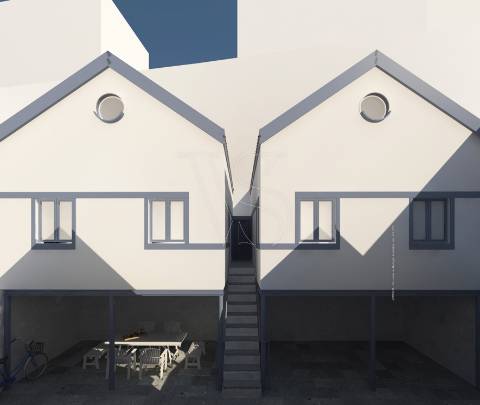 Prédio c/Projeto Aprovado. Vista sobre o Rio Douro. Zona Histórica do Porto