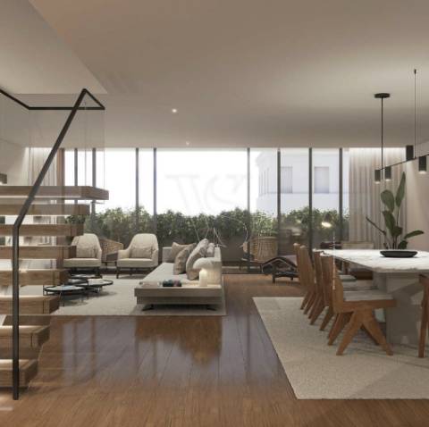 T4 Duplex c/Jardim, Piscina e Box 4 carros - Foz do Douro