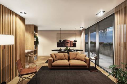 T3 Luxo c/ varanda e terraço privativo - Junto ao Norteshopping