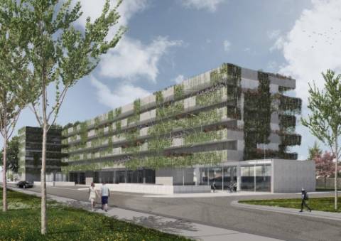 T3 Luxo c/ varanda e terraço privativo - Junto ao Norteshopping