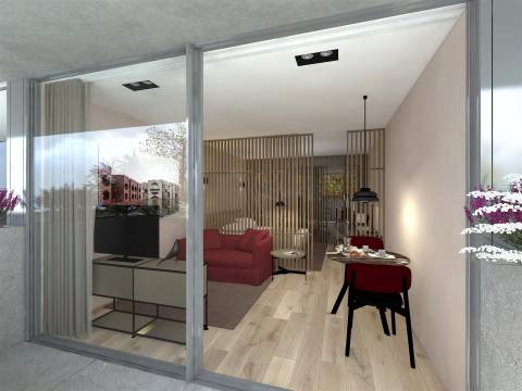 T3 Luxo c/ varanda e terraço privativo - Junto ao Norteshopping