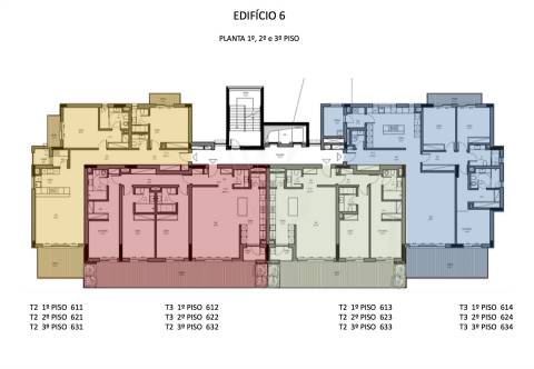 T2, Condomínio Fechado, vistas Rio Douro, Porto e Mar.