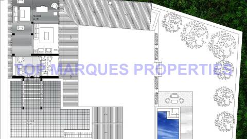 Terreno  com Ruína com projecto de Construção