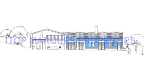 Terreno  com Ruína com projecto de Construção