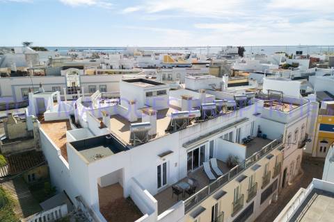 Apartamento luminoso no coração de Olhão, a 2 minutos dos mercados locais