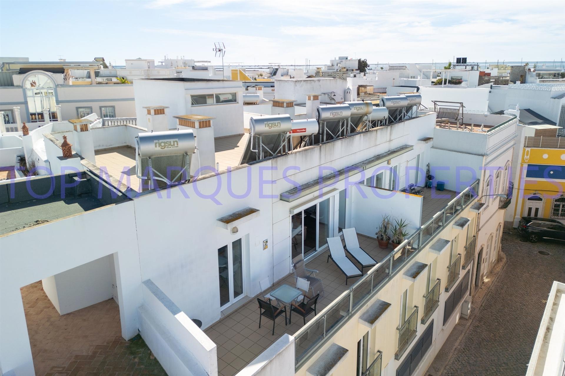 Apartamento luminoso no coração de Olhão, a 2 minutos dos mercados locais