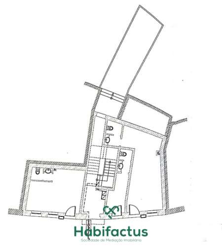 Prédio requalificado no centro histórico de Viseu