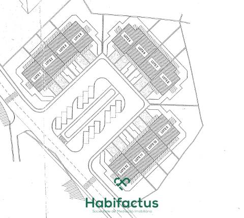 Lote para construção de moradia em banda - Nelas