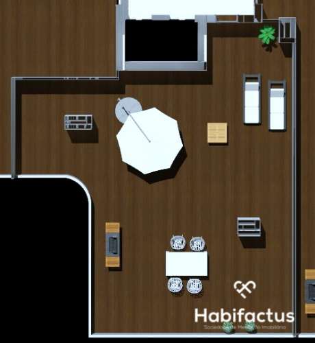 Apartamento T4 com terraço no último piso para venda em Viseu.