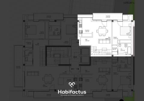 Apartamento T1 novo - Viseu