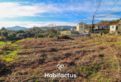 Dois lotes Urbanos, em Tondela, com projecto de duas moradias geminadas