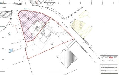 Dois lotes Urbanos, em Tondela, com projecto de duas moradias geminadas