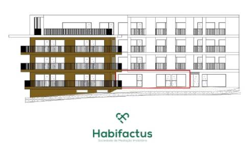 Apartamento T2 no centro de Tondela com vista para a Serra