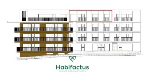 Apartamento T2 no centro de Tondela com vista para a Serra